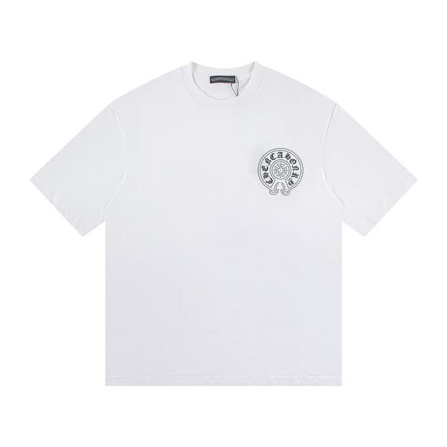稀少 クロムハーツ コピー の2026SSドリル半袖Tシャツ