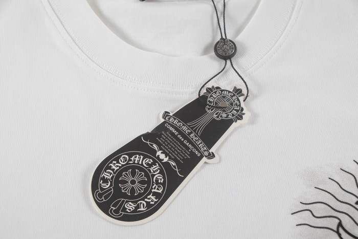 追跡付 クロムハーツ コピーおすすめ の2026SS 重工焼花半袖Tシャツ