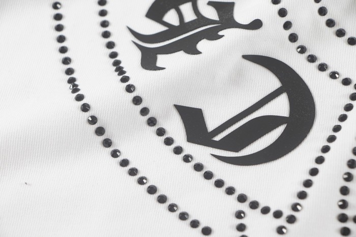 稀少 クロムハーツ コピー の2026SSドリル半袖Tシャツ