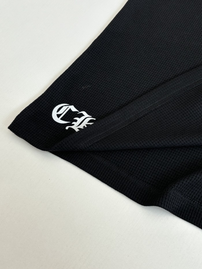 使い勝手良し クロムハーツ スーパーコピー の2026SSワッフルクロス長袖Tシャツ