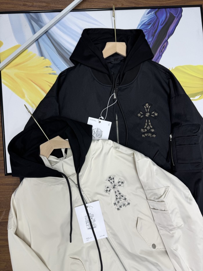 高品質 クロムハーツ 偽物通販 の2026SSレトロなジャケットコート2色
