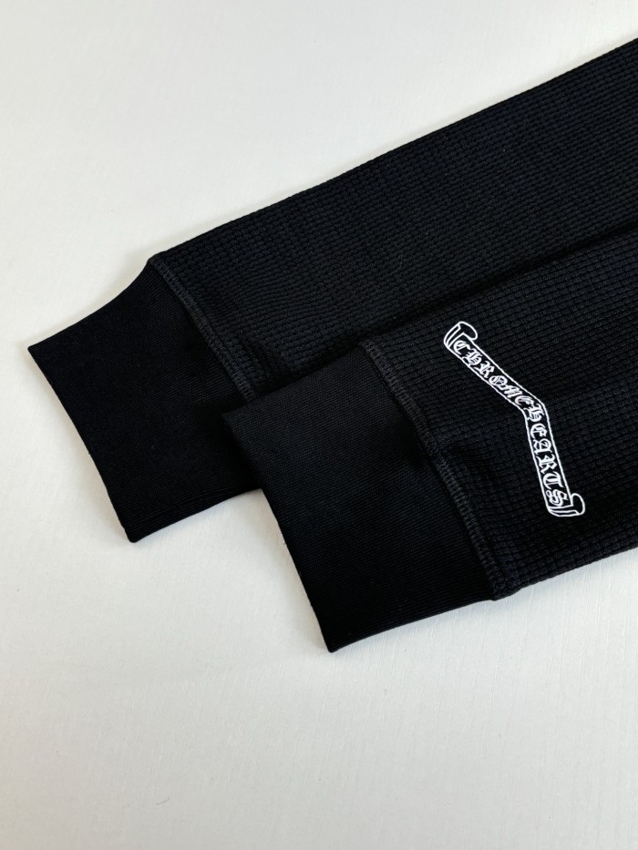 使い勝手良し クロムハーツ スーパーコピー の2026SSワッフルクロス長袖Tシャツ
