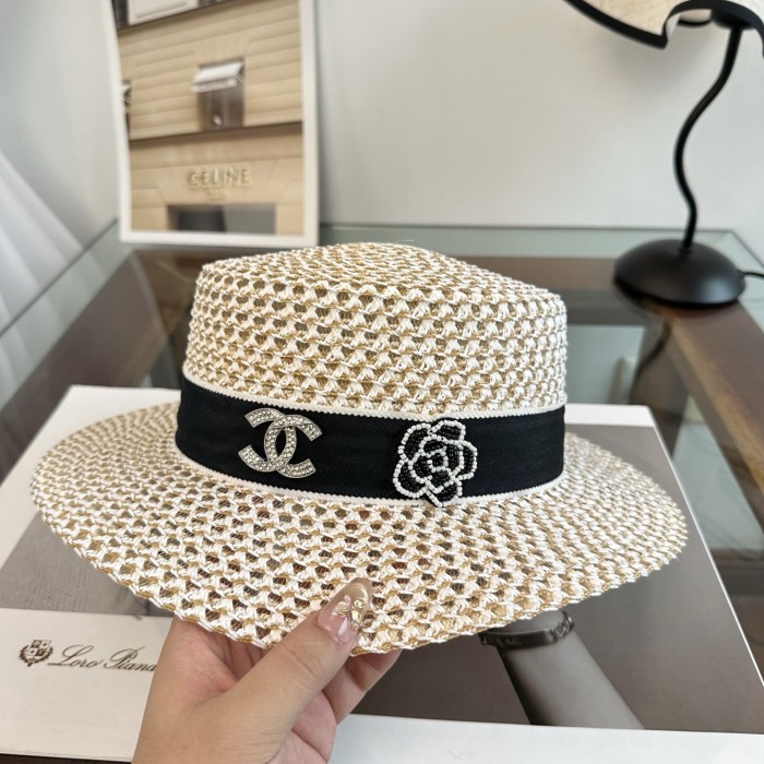 超奇跡の入荷☆ シャネル n級品 2026SS 平頂麦わら帽子