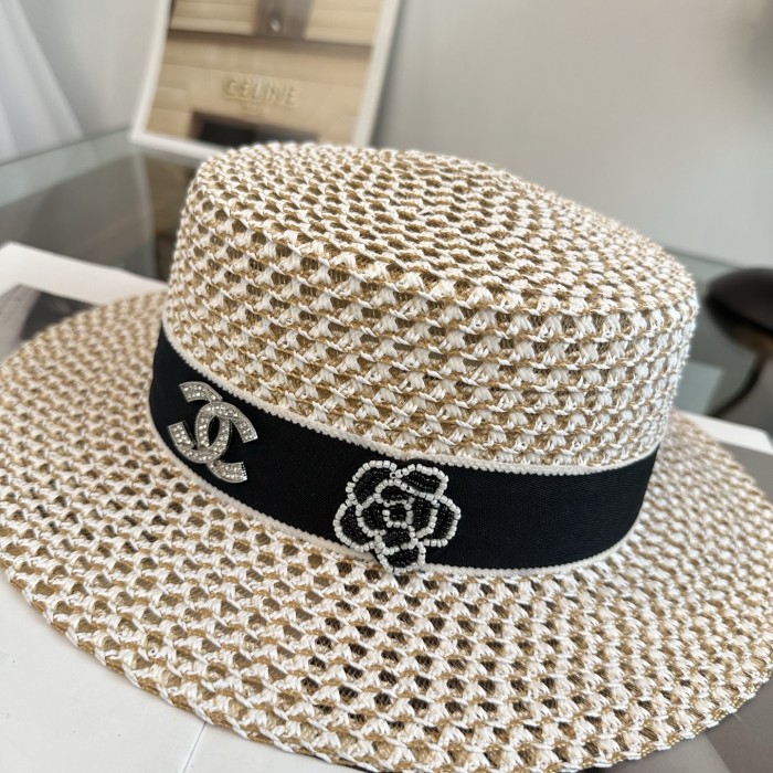 超奇跡の入荷☆ シャネル n級品 2026SS 平頂麦わら帽子
