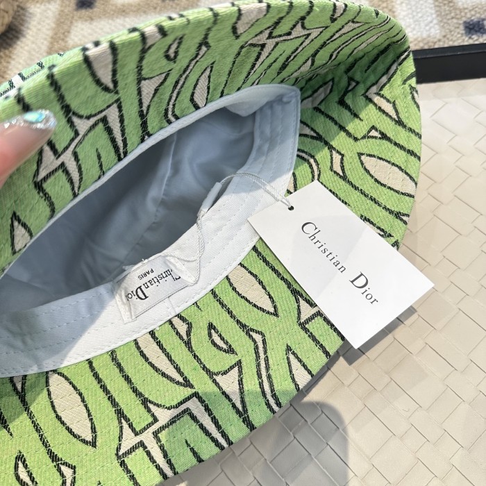 追跡付 ディオール 偽物通販 2026SS のDior ロゴ漁師帽
