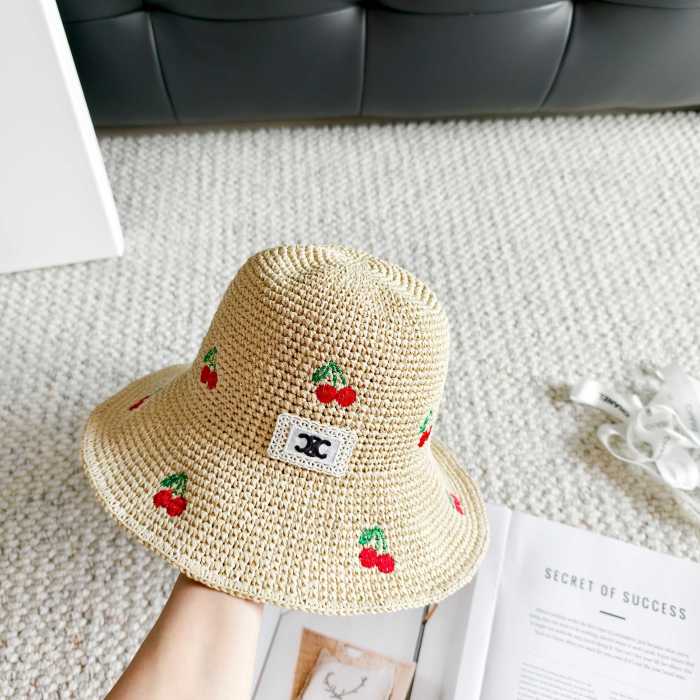 高品質 セリーヌ コピーおすすめ 2026SSニット刺繍漁師帽