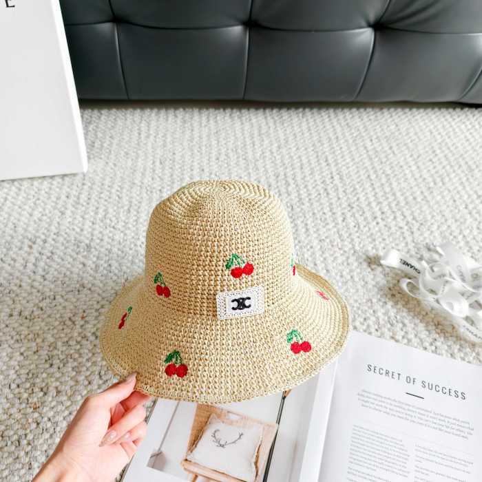 高品質 セリーヌ コピーおすすめ 2026SSニット刺繍漁師帽