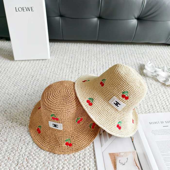 高品質 セリーヌ コピーおすすめ 2026SSニット刺繍漁師帽