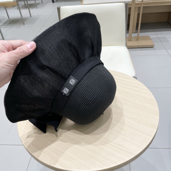 高品質 ロエベ スーパーコピー 2026SS春と夏の蝶結び継ぎ漁師帽