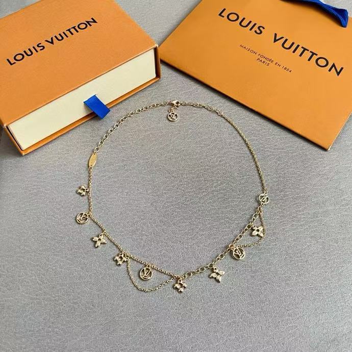 【限定】ルイヴィトン 激安通販 2026SS LV チェーンネックレス