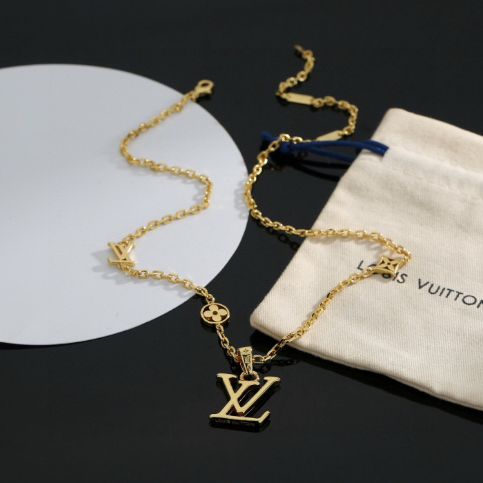 追跡付 ルイヴィトン 偽物通販 2026SS のLV ネックレス