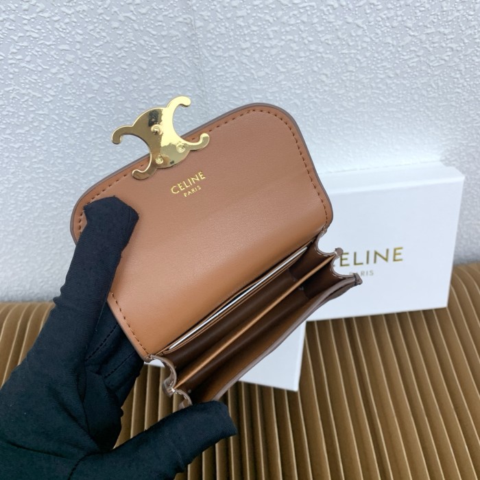 使い勝手良し セリーヌ 偽物通販 2026SS レディース 短財布