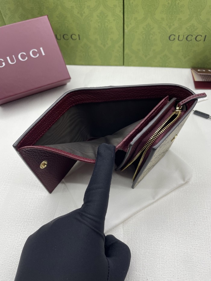入手困難 グッチ スーパーコピー 2026SS レディース 短財布
