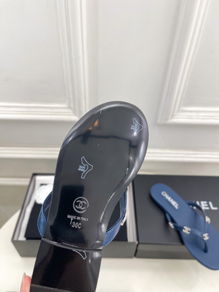 追跡付 シャネル コピーおすすめ 2026SS フラット サンダル