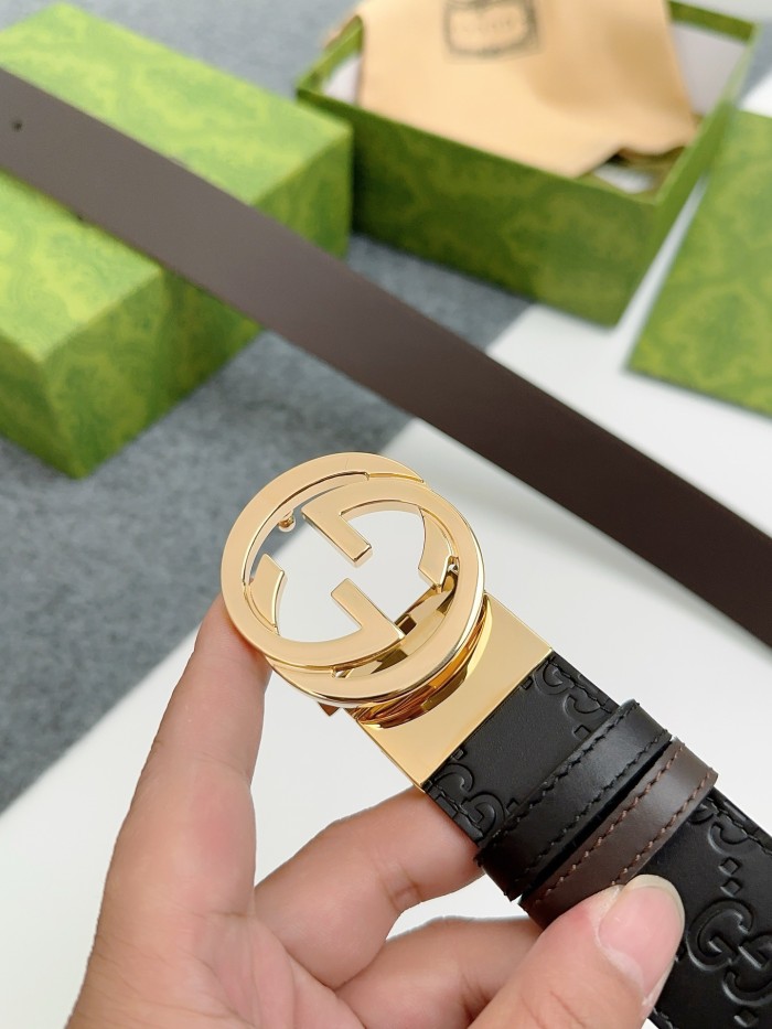 追跡付 Gucci グッチ コピーおすすめ 2026SS メンズ ベルト