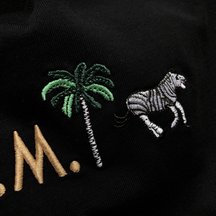 追跡付 ルイヴィトン コピーおすすめ 2026SS 刺繍ロゴラウンドネック半袖Tシャツ
