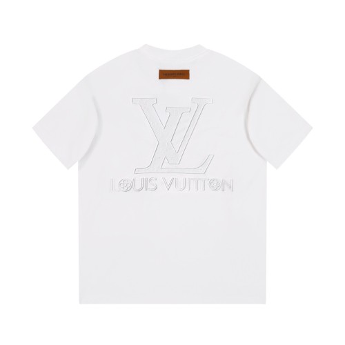 ★超人気 ルイヴィトン 偽物通販 2026SS クルーネック半袖Tシャツ