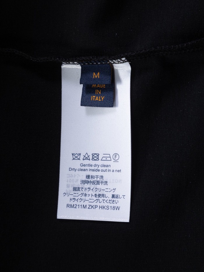 一目惚れ♪ ルイヴィトン n級品 2026SS 刺繍ラウンドネック半袖Tシャツ