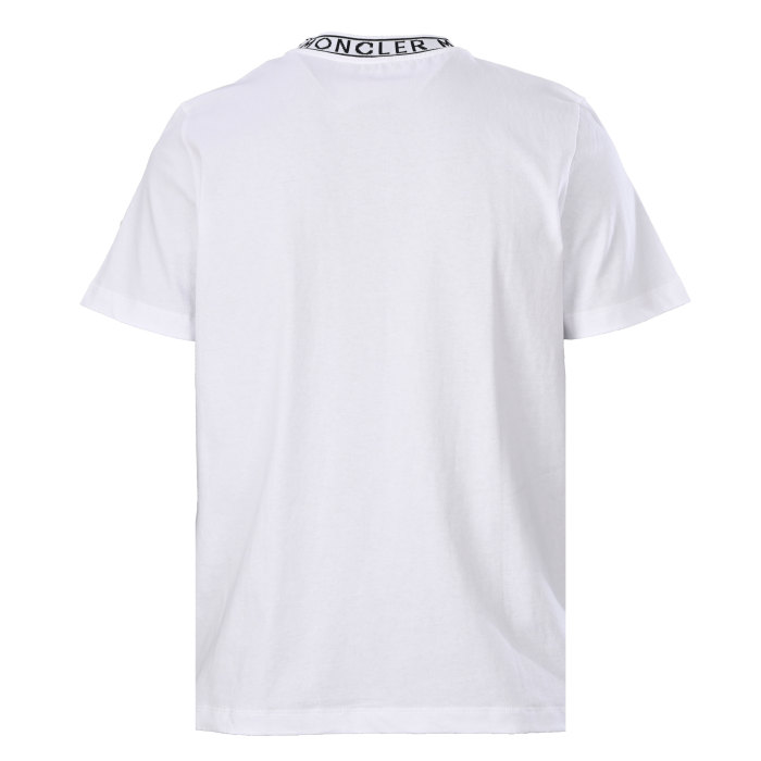 日本未入荷 モンクレール 偽物通販 の2026SS ネックアルファベット半袖Tシャツ