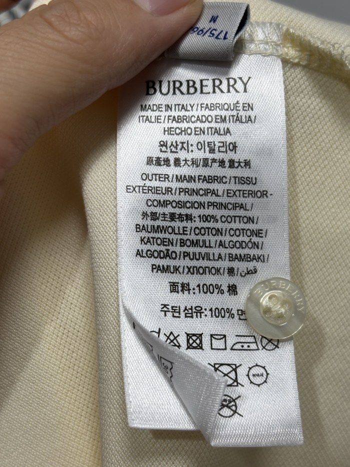 【話題商品！】バーバリー n級品 の2026SS定番刺繍ロゴ入りメンズポロシャツ