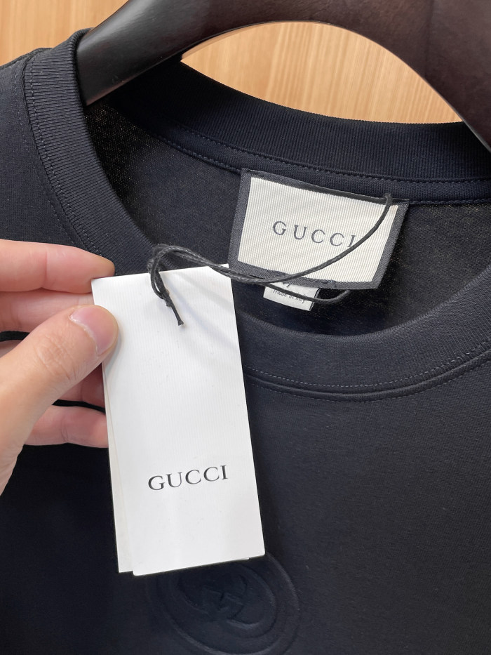 超奇跡の入荷☆ グッチ コピーおすすめ の2026SS 短袖ラウンドネックTシャツ