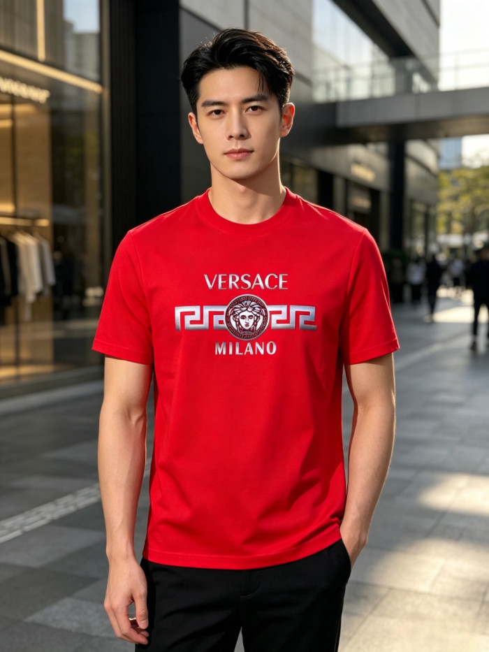 稀少 ヴェルサーチ 激安偽物 2026SS半袖Tシャツ