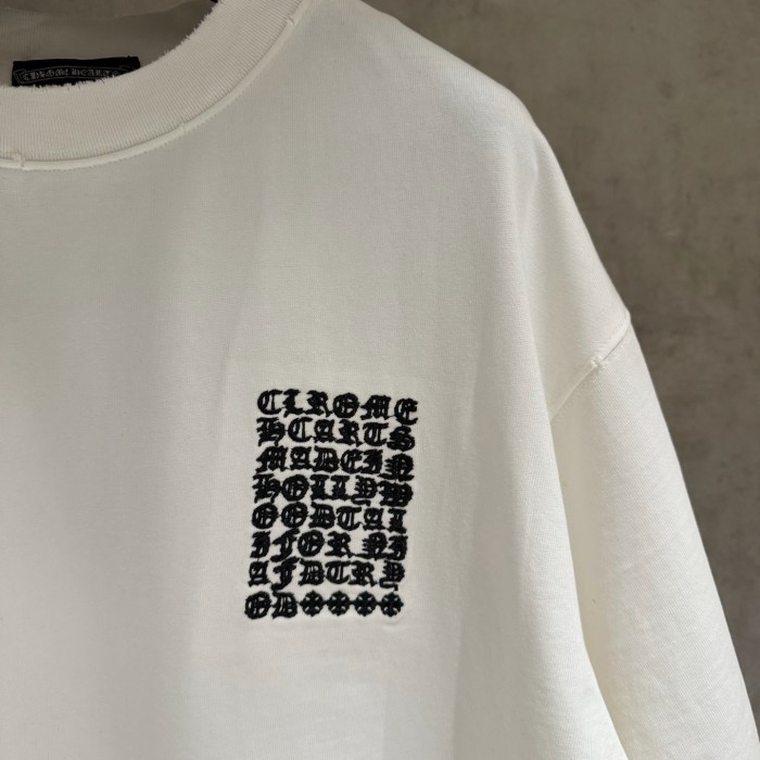 日本未入荷 クロムハーツ コピー の2026SS 刺繍Tシャツ