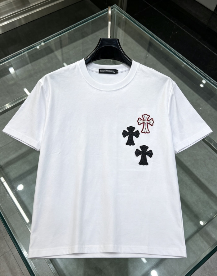 一目惚れ♪ クロムハーツ 偽物通販 の2026SSクルーネック半袖Tシャツ