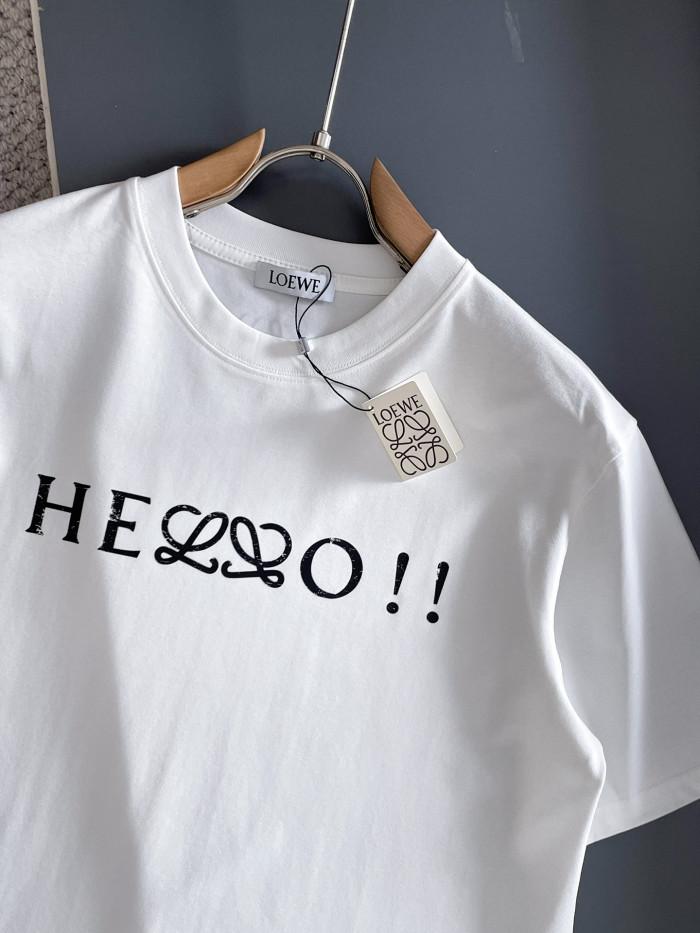 使い勝手良し ロエベ 激安通販 の2026SSSクルーネック半袖Tシャツ