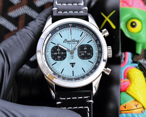一目惚れ♪  ブライトリング コピー BREITLING 多機能石英メンズ腕時計