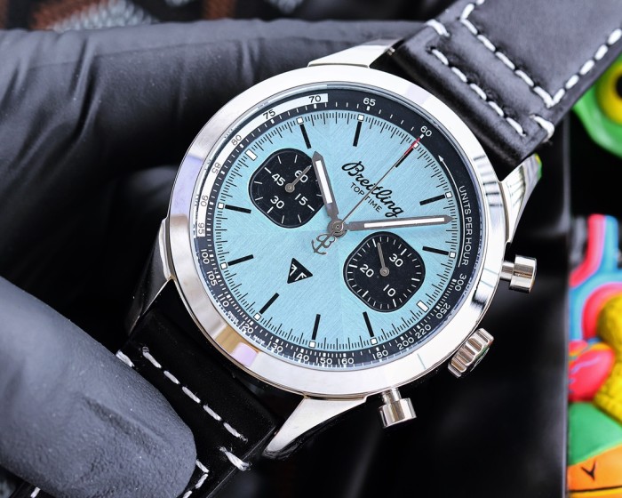 一目惚れ♪  ブライトリング コピー BREITLING 多機能石英メンズ腕時計