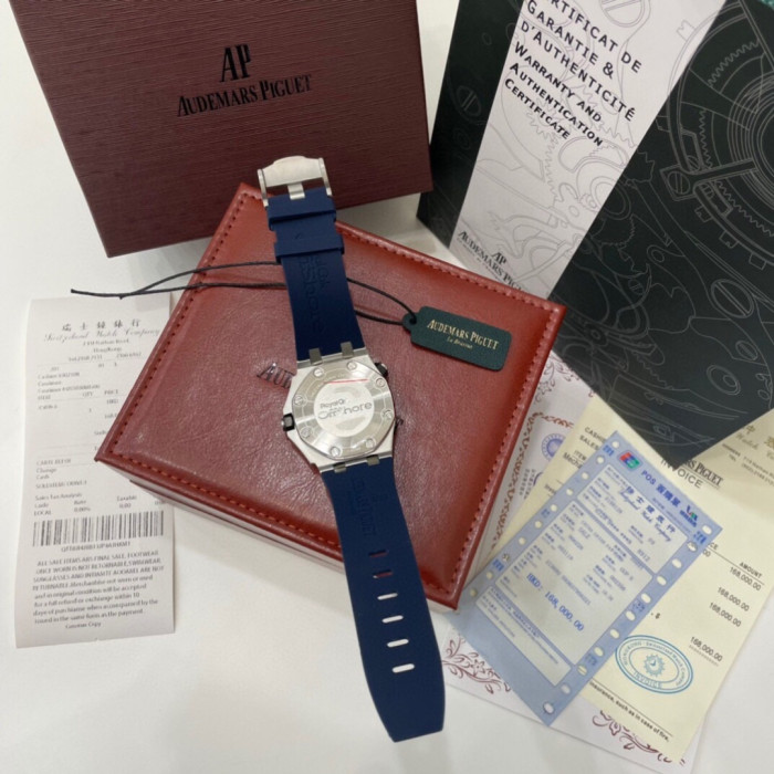 【話題商品！】 オーデマ ピゲAudemars Piguet 激安通販 2026SS ネイビーのメンズ腕時計