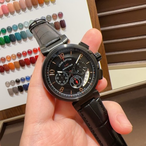 超奇跡の入荷☆  Louis Vuittonルイヴィトン 激安通販 43mm メンズ 時計