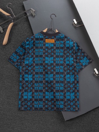 【話題商品！】 ルイヴィトン 激安通販 2026SS 刺繍ラウンドネック半袖Tシャツ