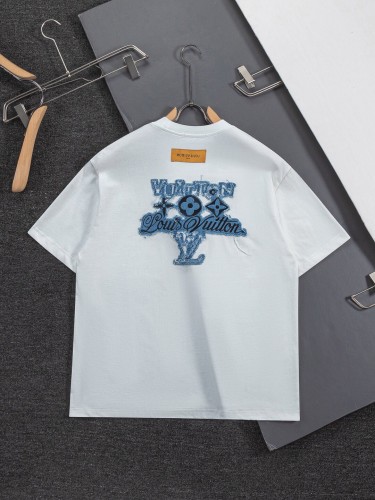 稀少 ルイヴィトン 激安偽物 2026SS クルーネック半袖Tシャツ