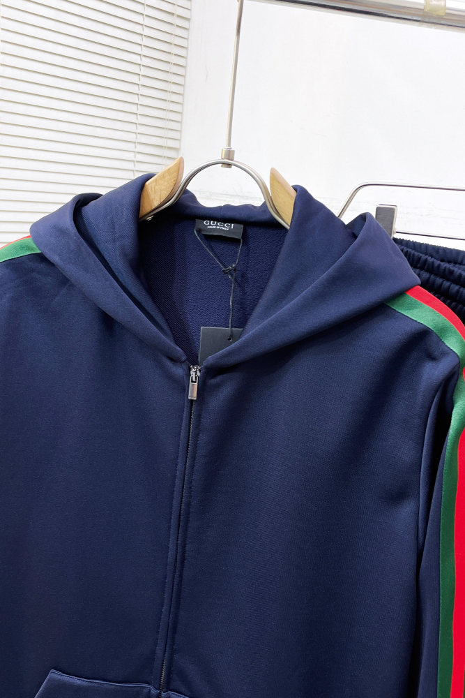 ★超人気 グッチ n級品 の2026SS シルクシルクシルクニットジッパー付きジャケットセット