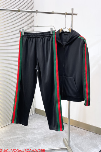 大人気 グッチ 激安偽物 の2026SS シルクシルクシルクニットジッパー付きジャケットセット