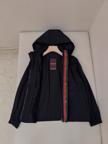 大人気 グッチ n級品 の2026SS 定番のリボンキャップ防風ジャケット