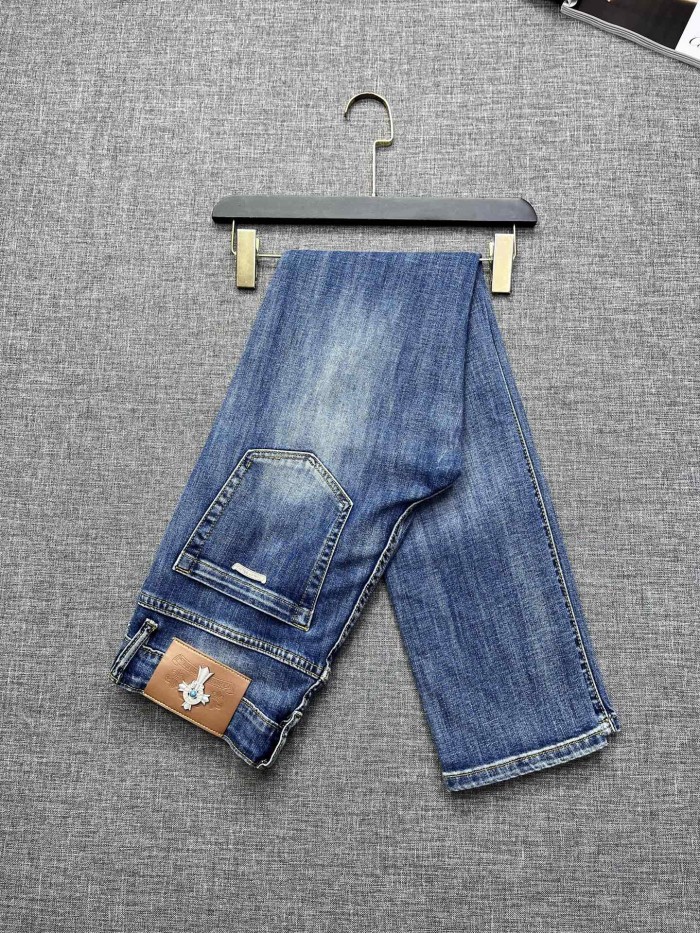 超話題! クロムハーツ コピー の2026SSストレートジーンズ