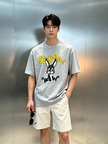 追跡付 ケンゾー 激安偽物 の2026SS メンズ クルーネック半袖Tシャツ2色