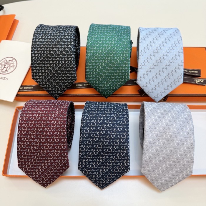 日本未入荷 エルメス n級品 2026SS メンズ ネクタイ
