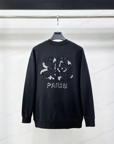 【限定】 バレンシアガ 激安偽物 2026SS 刺繍ラウンドネックの衛衣