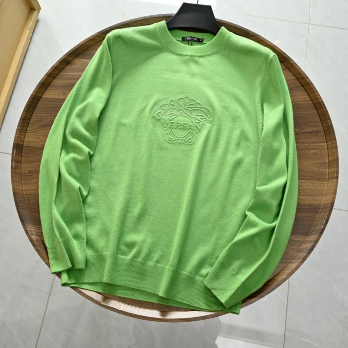 【限定】 ヴェルサーチ コピー 2026SS薄手ウールニット