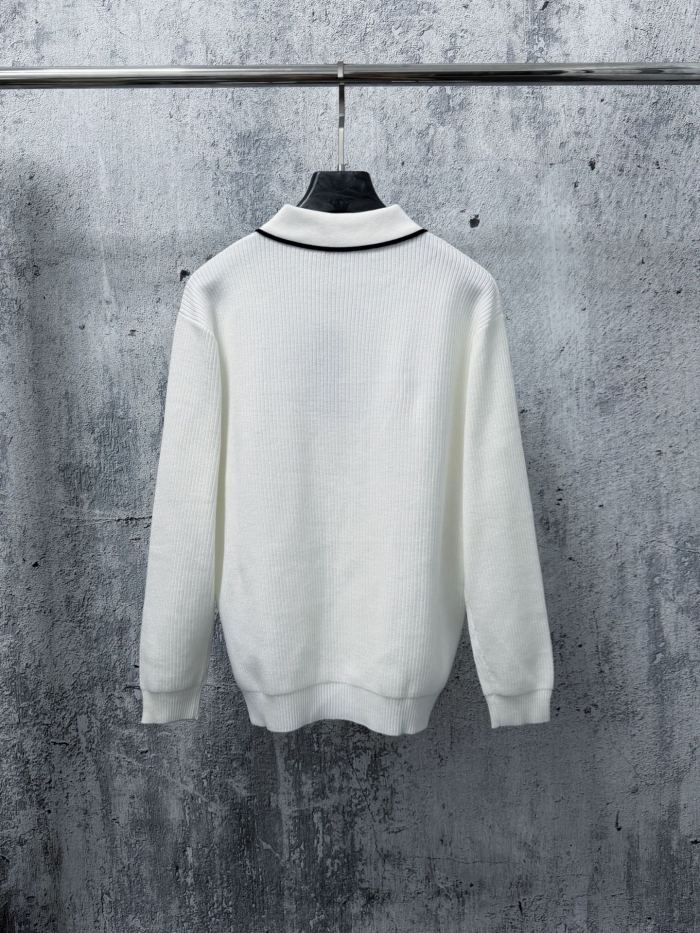 累積売上総額第１位！ディオール 偽物通販 の2026SS 刺繍開襟ニット