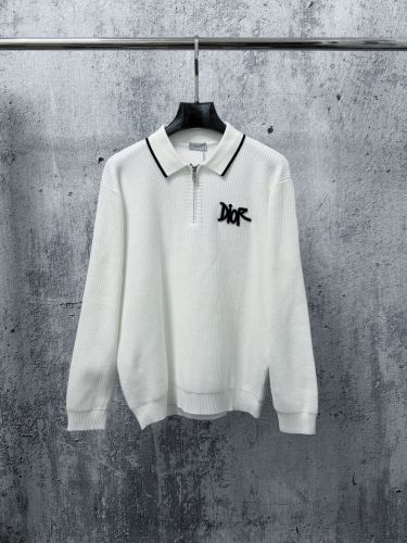 累積売上総額第１位！ディオール 偽物通販 の2026SS 刺繍開襟ニット