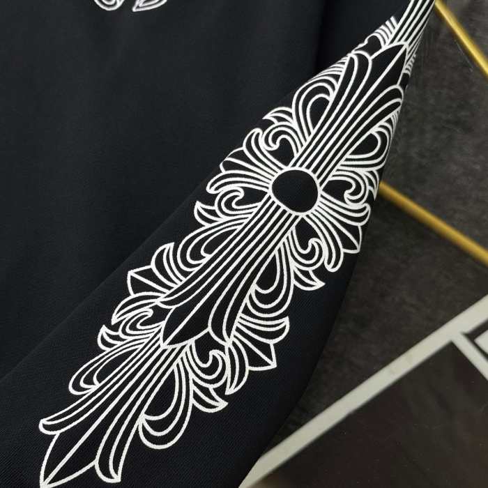 追跡付 クロムハーツ 激安偽物 の2026SS 刺繍プリントカジュアルパーカー
