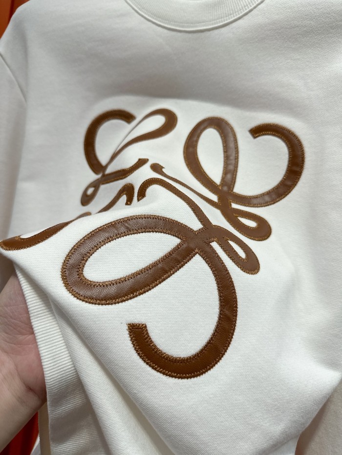 新作 ロエベ 偽物通販 の2026SS 刺繍衛衣