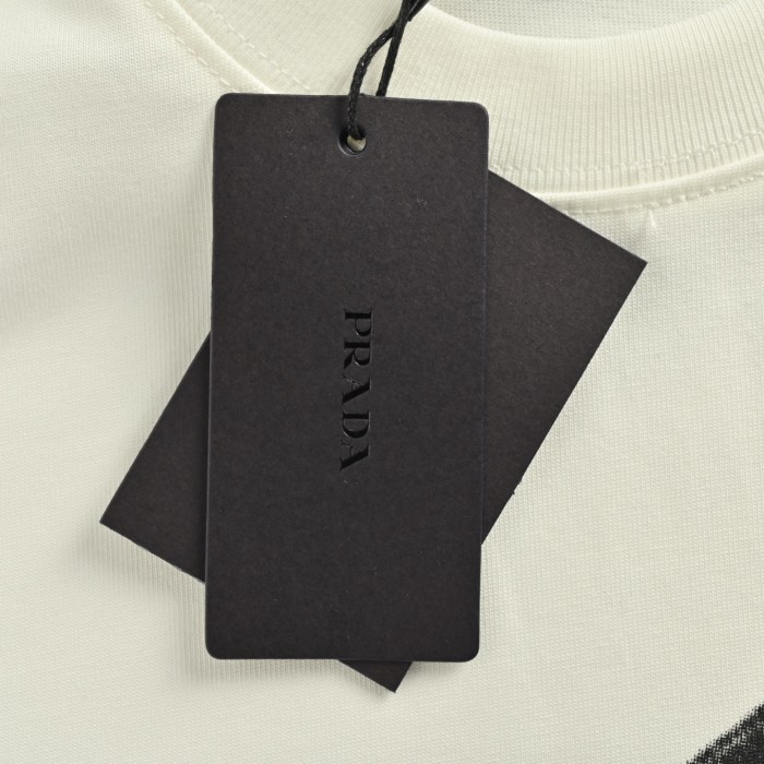 追跡付 プラダ 激安通販 の2026SS インキプリント長袖Tシャツ