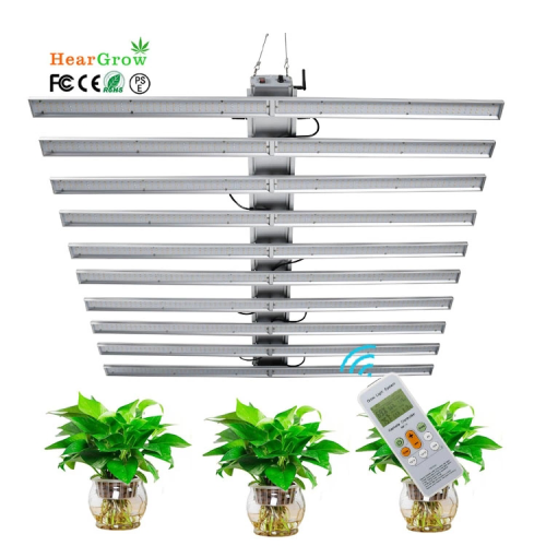600W LED Grow Light Full Spectrum  LM301B LM281B SANSUNG-LED Mean Well Driver IP65 Best Indoor Plant Grow Light Bar