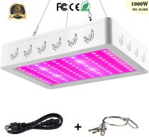 2000W VEG,BLOOM, Full Spectrum LED Grow Light for Indoor Plants 2000W 2ftx2ft 3ftx3ft Coverage -HearGrow GL-A002(US ONLY)
